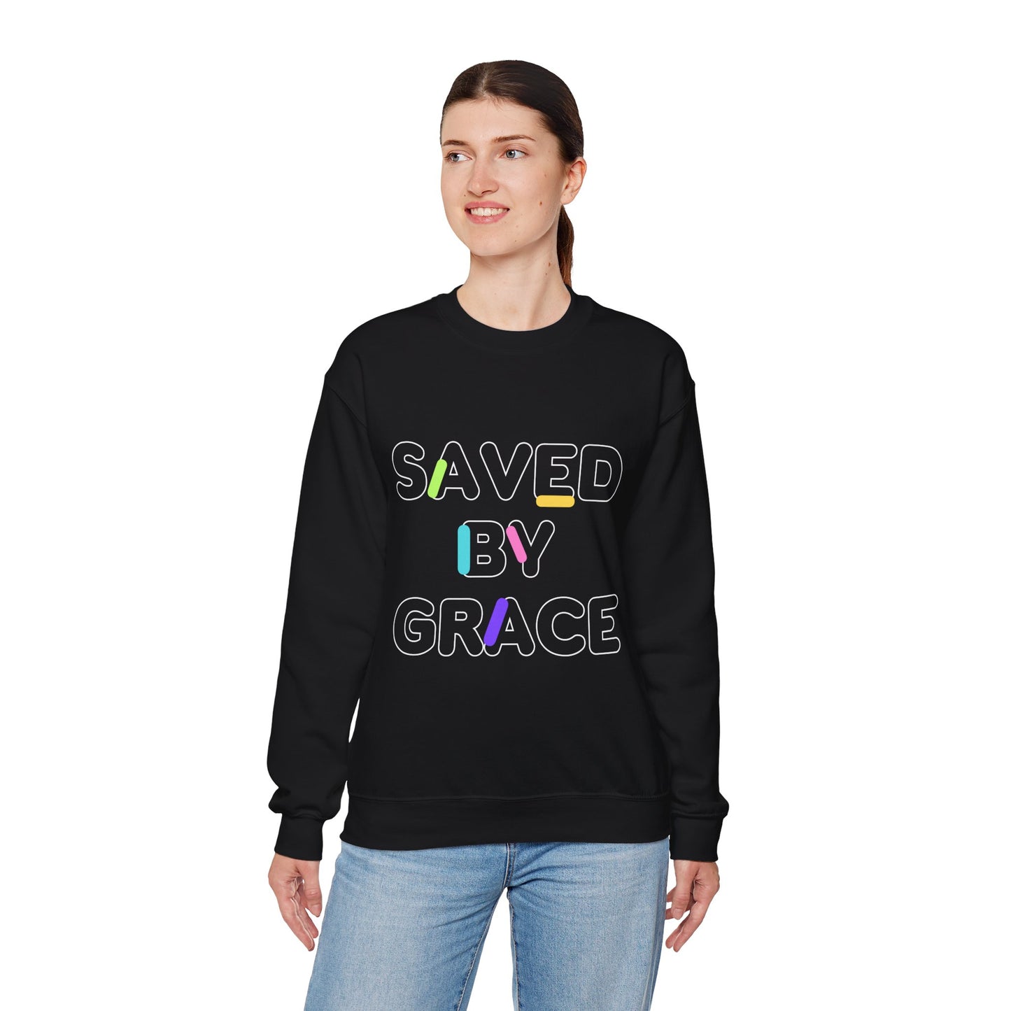Saved by Grace- Women's Sweatshirt