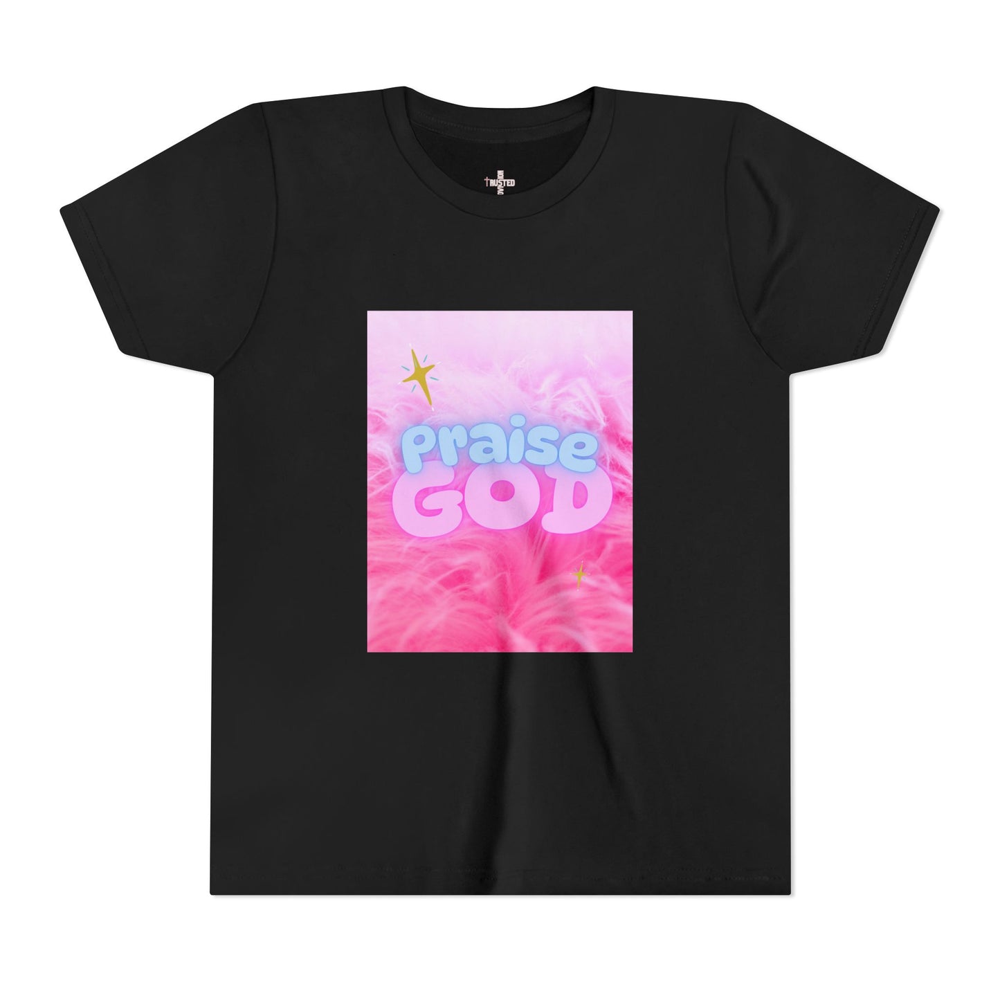 Praise God Girls' Christian T-Shirt – Cute & Faith-Inspired Apparel