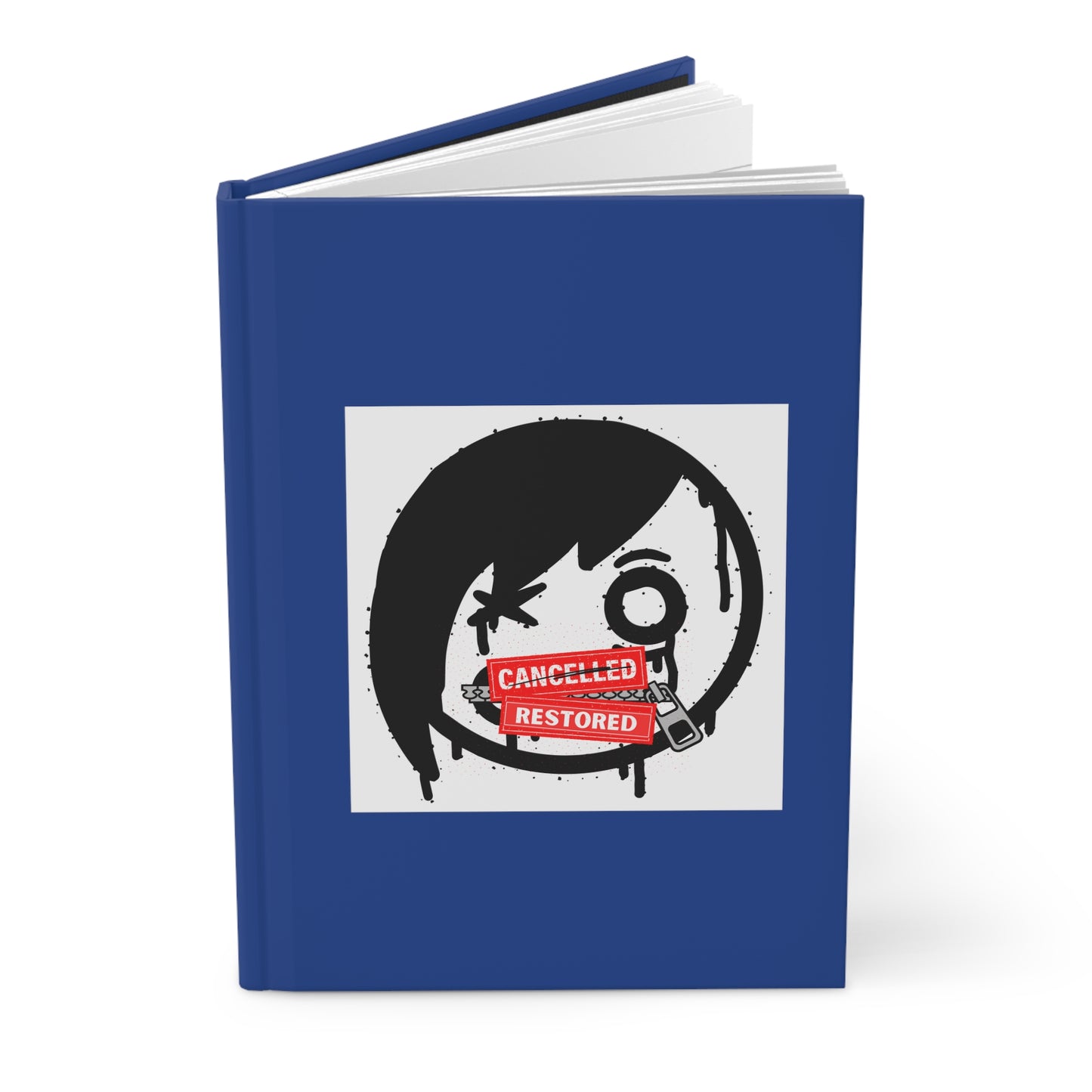 Emo Kid: Cancelled/Restored- Hardcover Journal (blue)