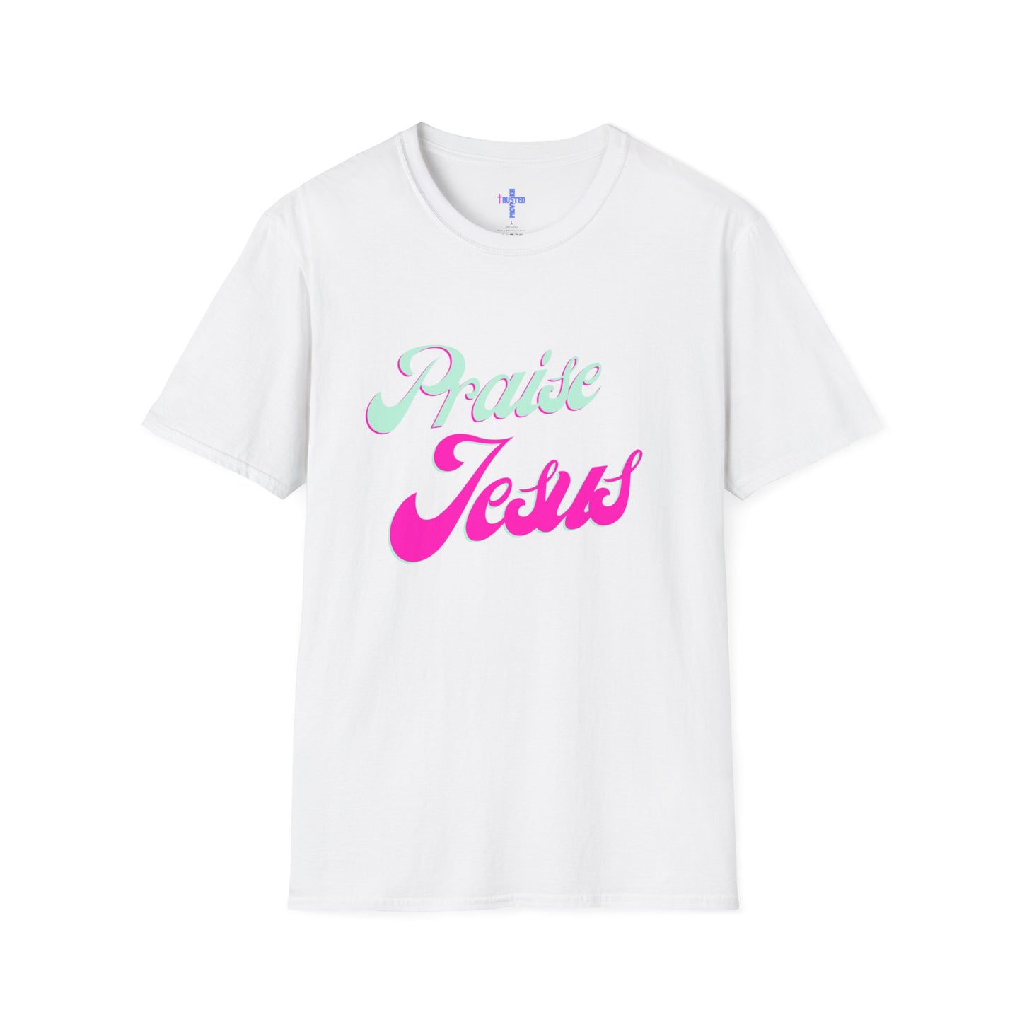 Praise Jesus- Women's Softstyle t-shirt