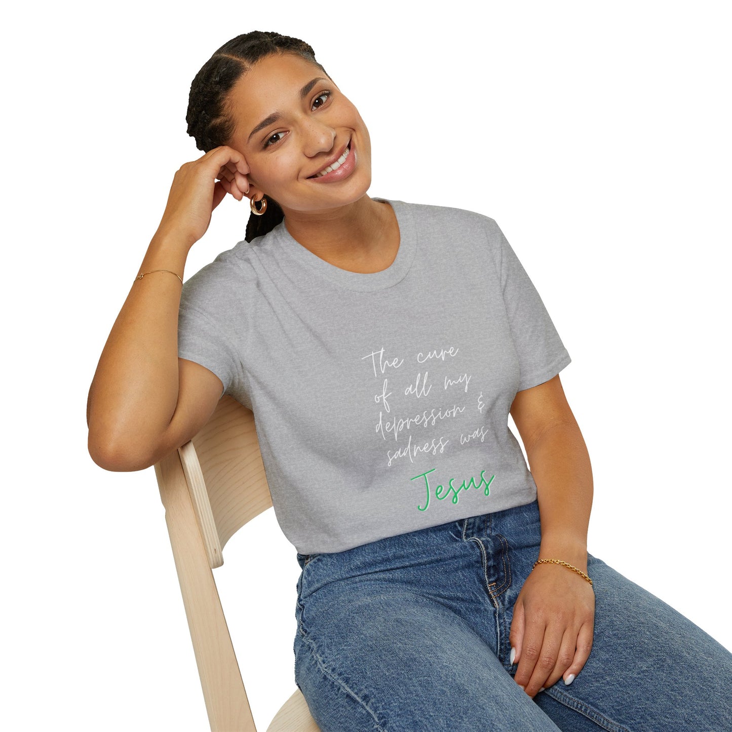 Jesus is My Cure- Unisex Softstyle T-Shirt