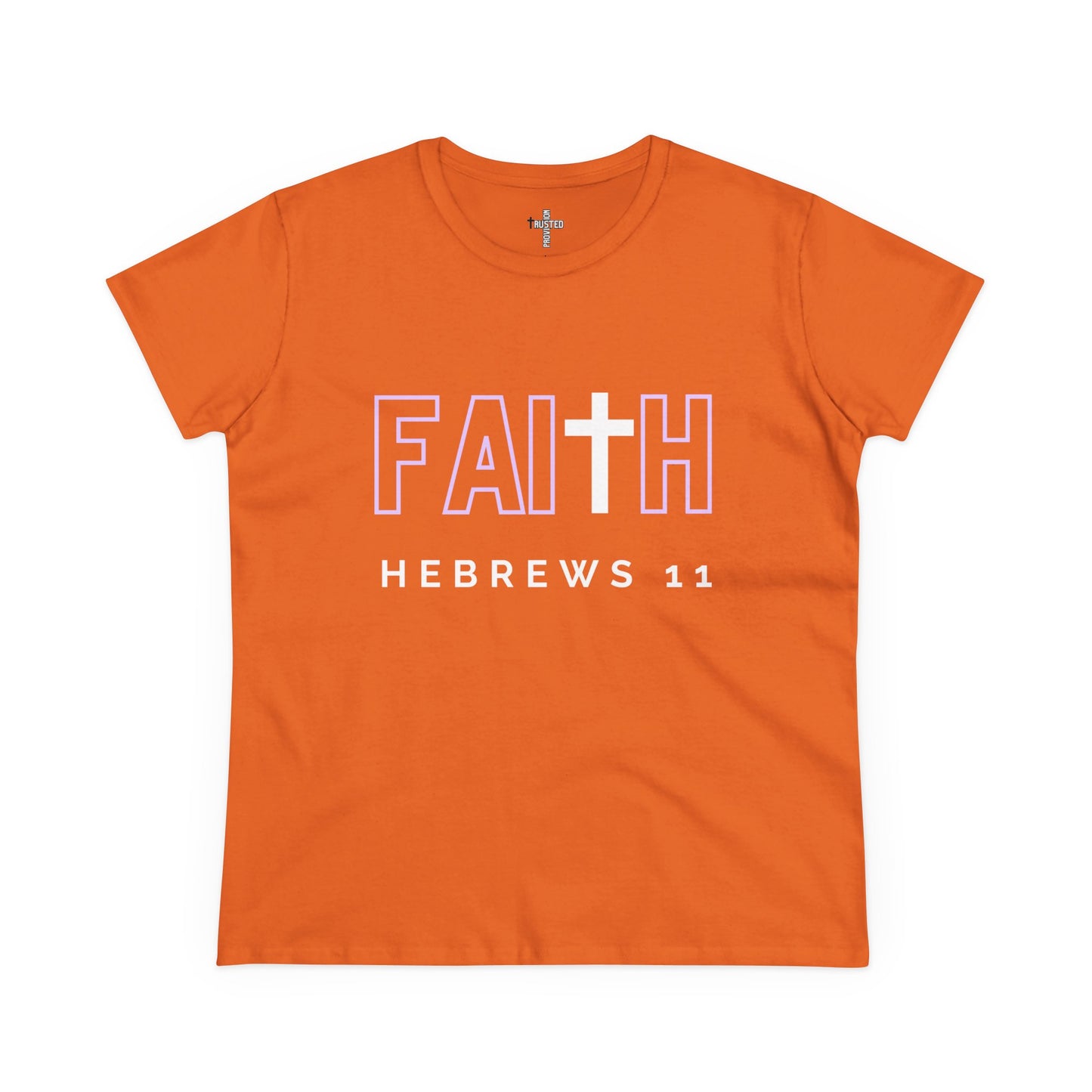 FAITH/HEBREWS 11- Women's Softstyle T-Shirt (lilac)