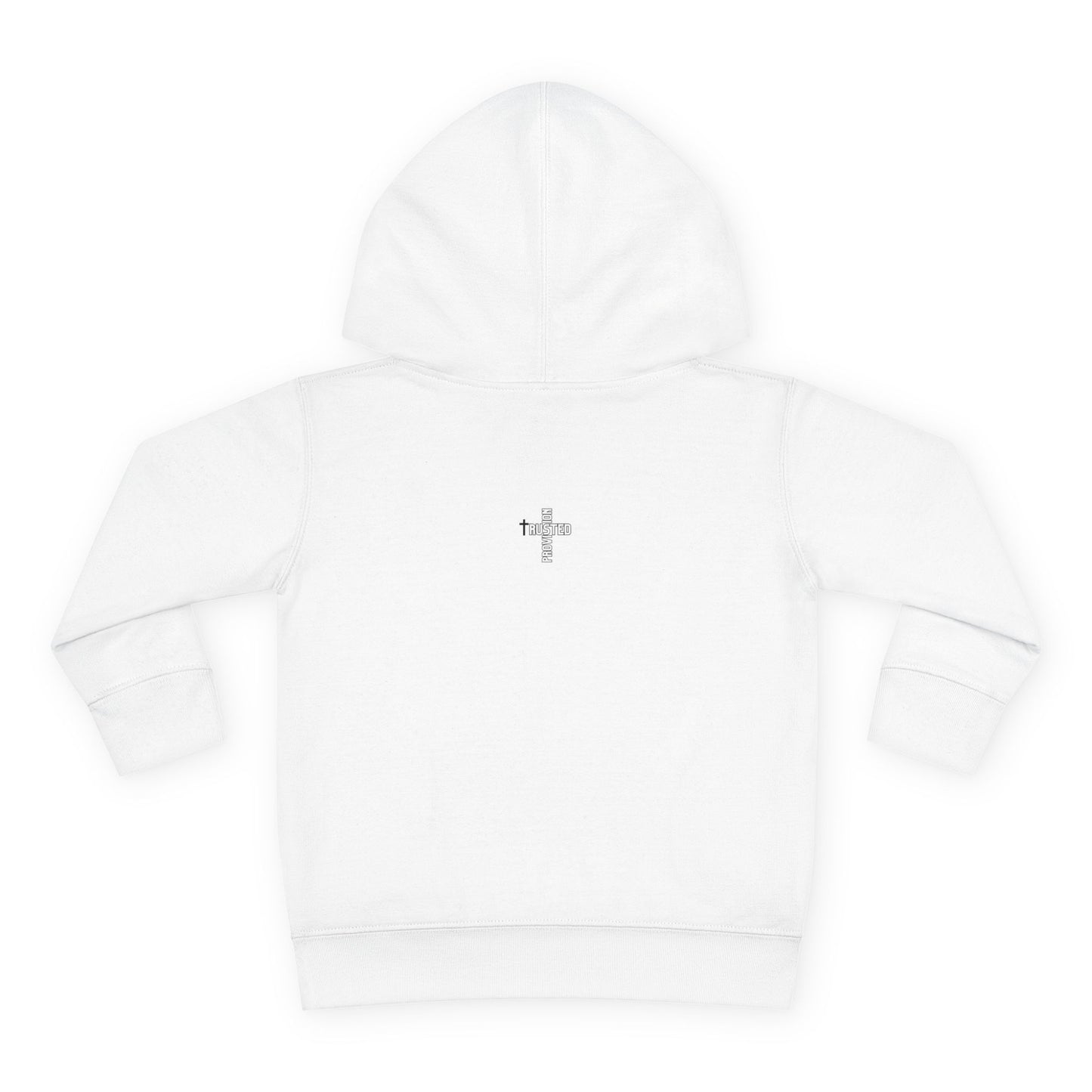 I am a child of God- Toddler Pullover Fleece Hoodie (adorable sheep)