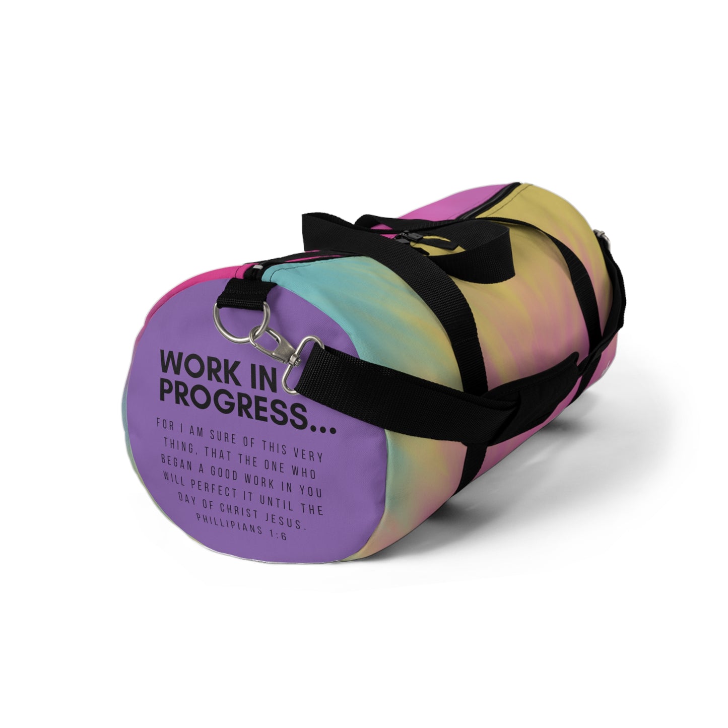Work in Progress... - Duffel Bag (cotton candy)