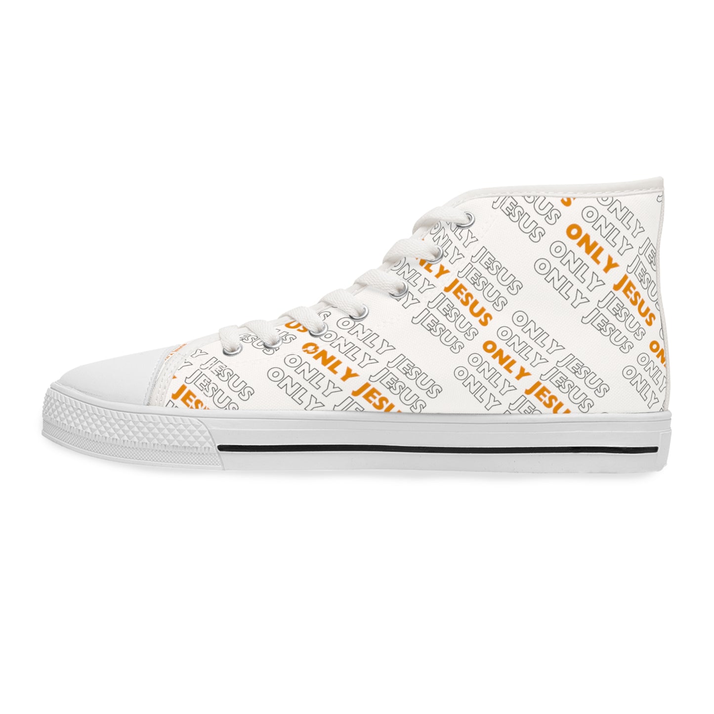 Only Jesus- Women's High Top Sneakers