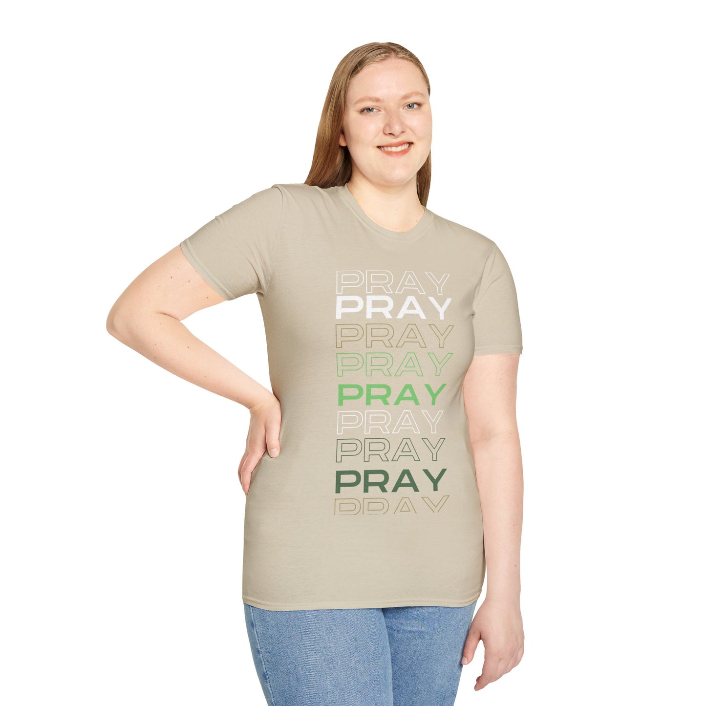 PRAY- Unisex Softstyle T-Shirt