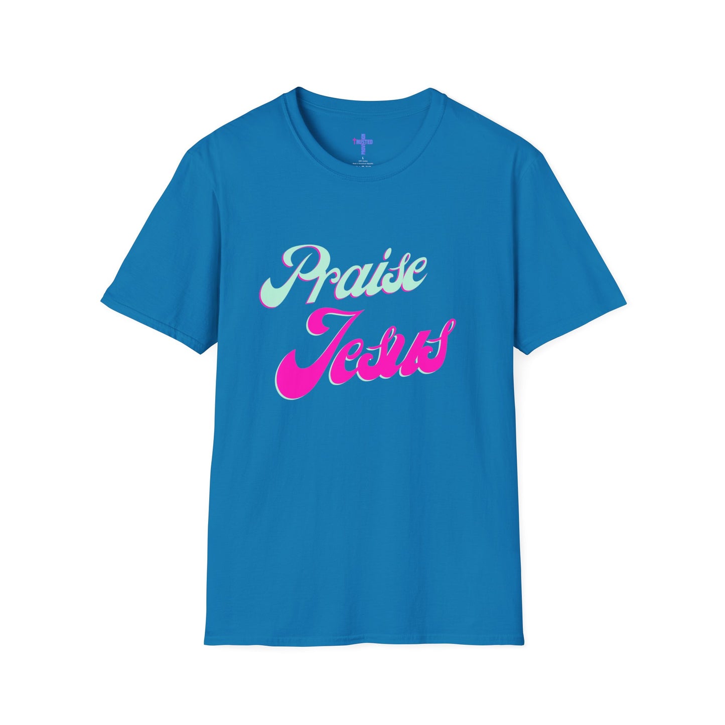 Praise Jesus- Women's Softstyle t-shirt