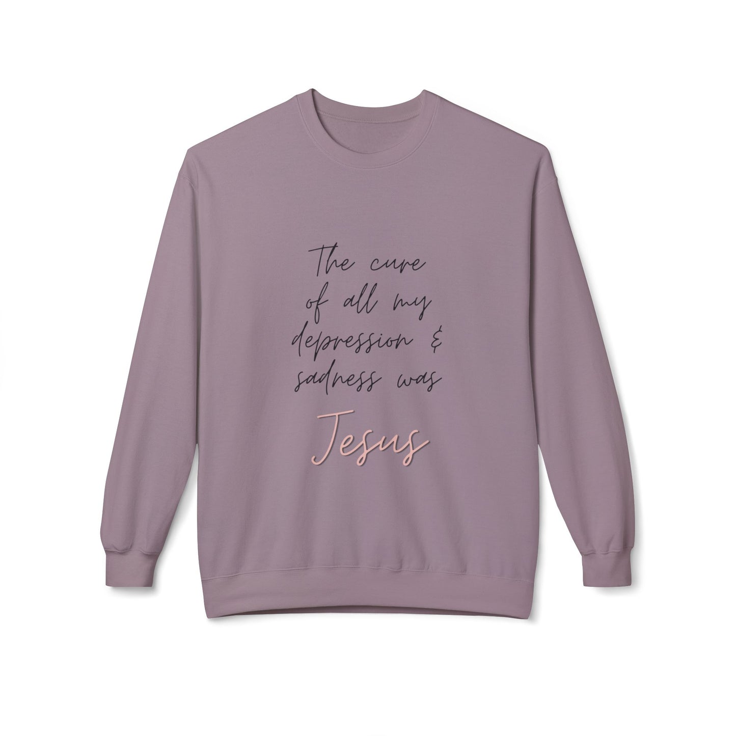 Jesus is My Cure- Women's Fleece Sweatshirt