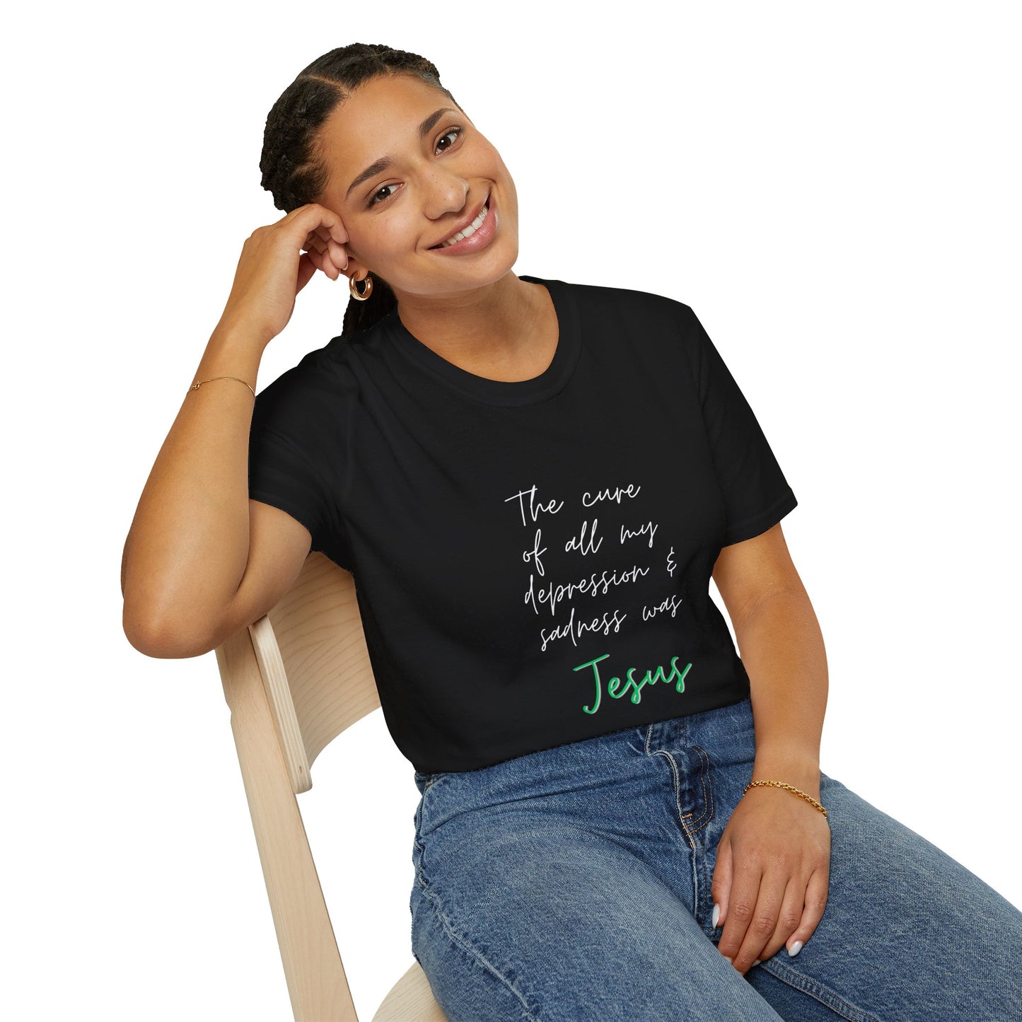 Jesus is My Cure- Unisex Softstyle T-Shirt