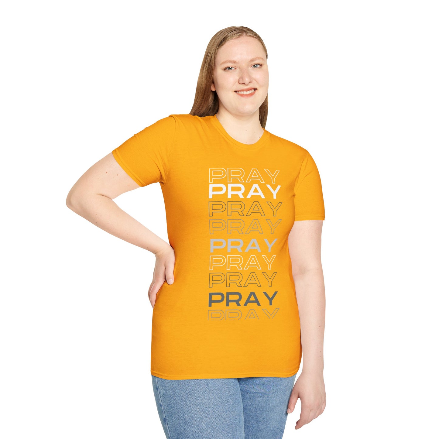 PRAY- Unisex Softstyle T-Shirt