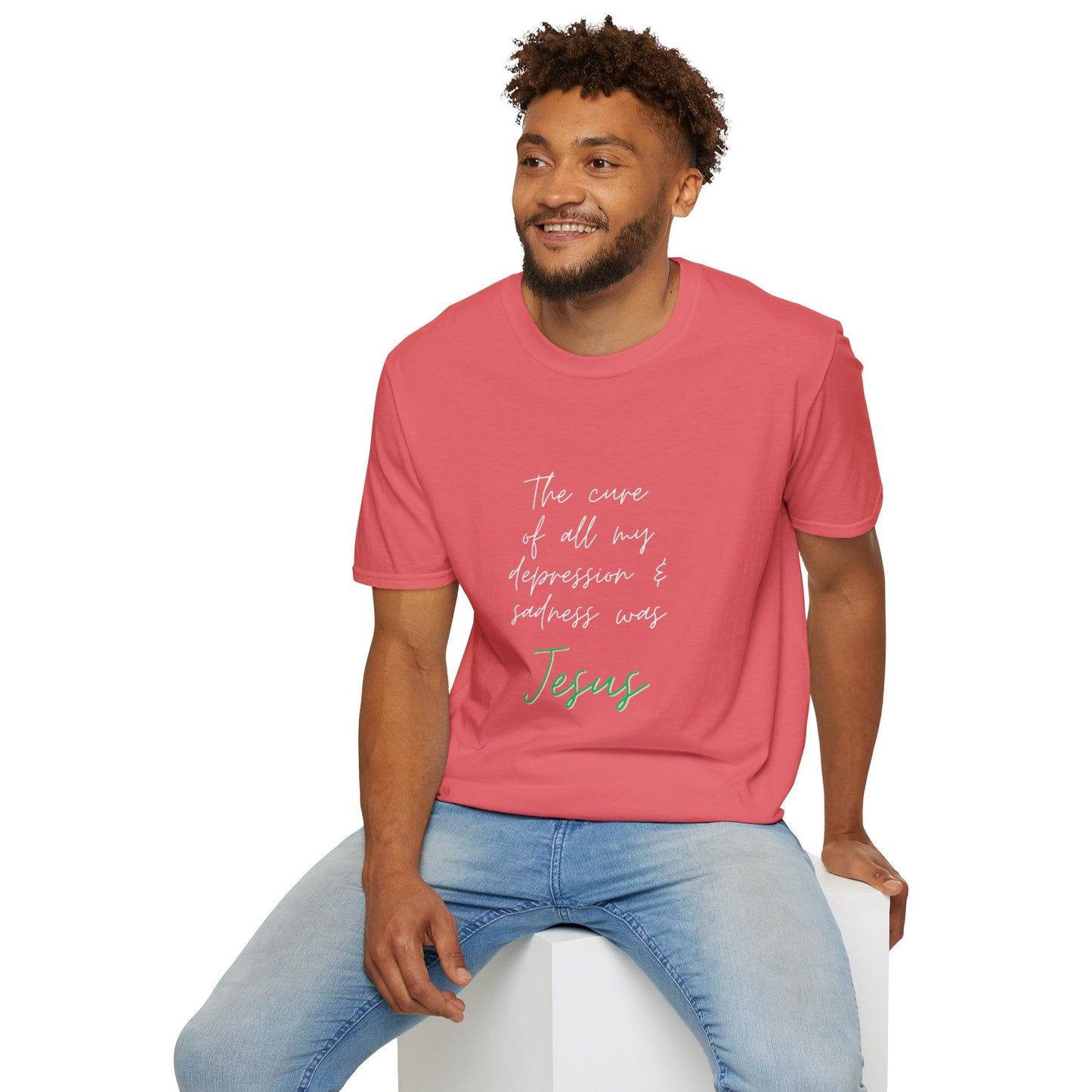 Jesus is My Cure- Unisex Softstyle T-Shirt