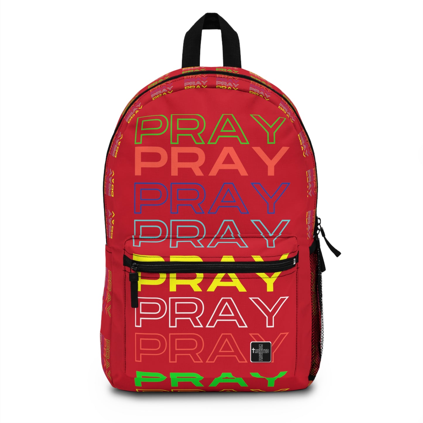 Pray, Pray, Pray - Backpack (red)