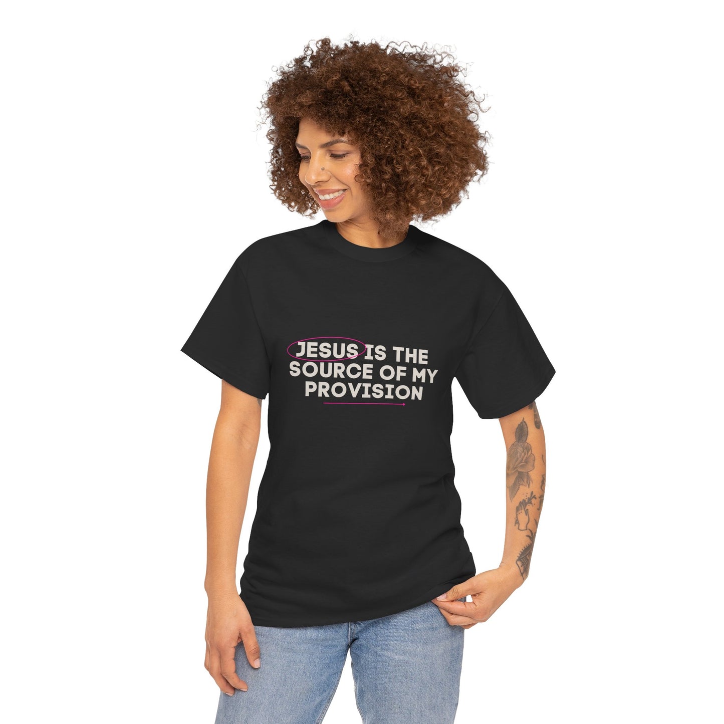 Jesus is the Source of My Provision- Unisex T-shirt