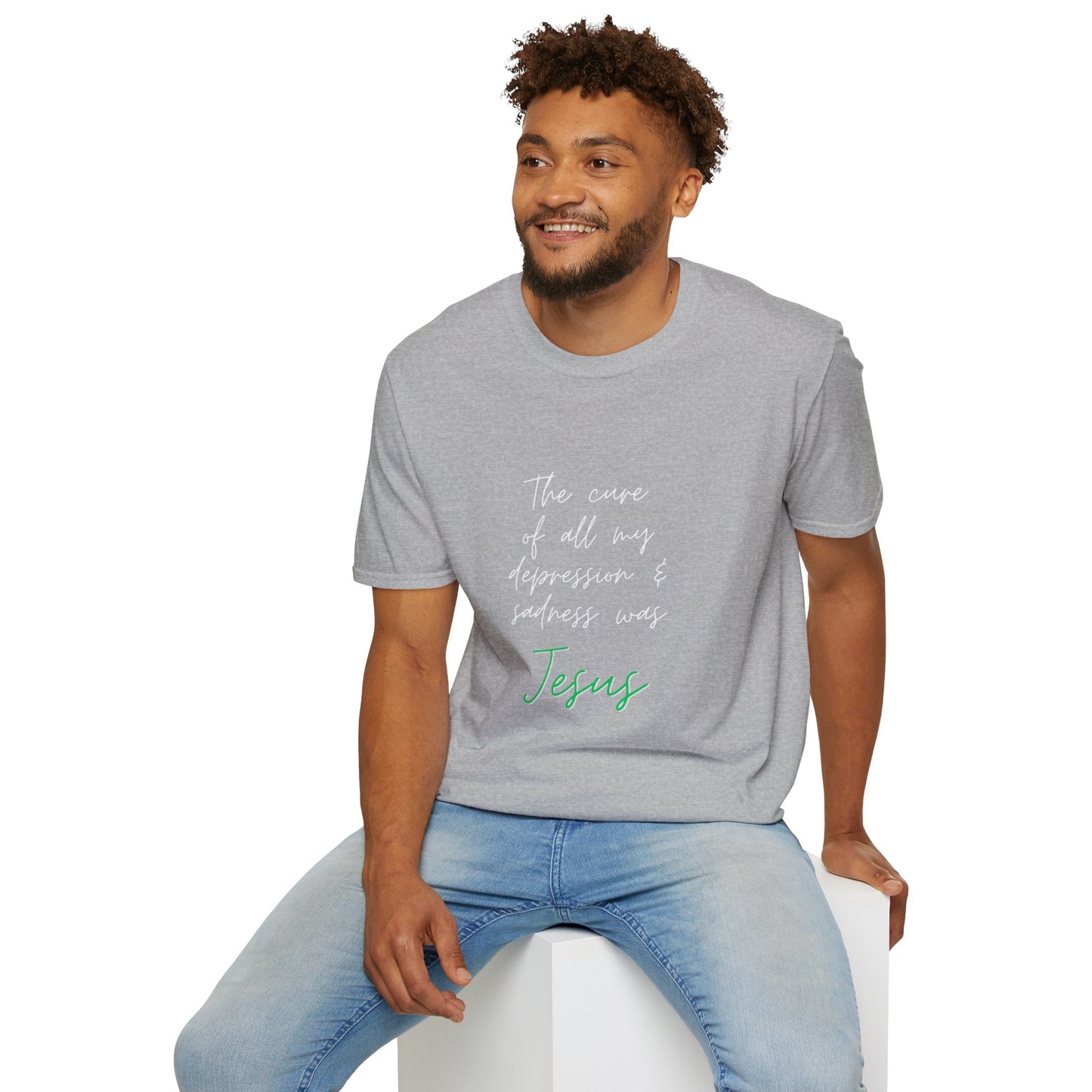 Jesus is My Cure- Unisex Softstyle T-Shirt