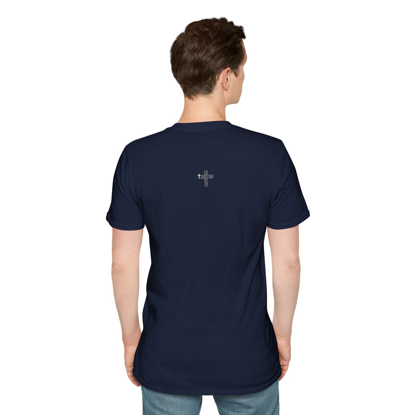 I will walk by FAITH- Unisex Softstyle T-Shirt