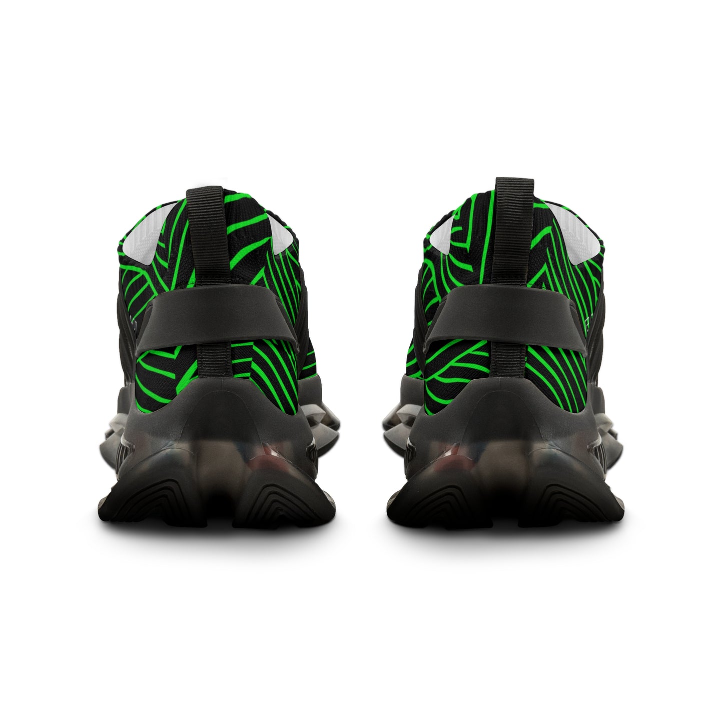 FAITH/Hebrews 11- Men's Sneakers (green lines)