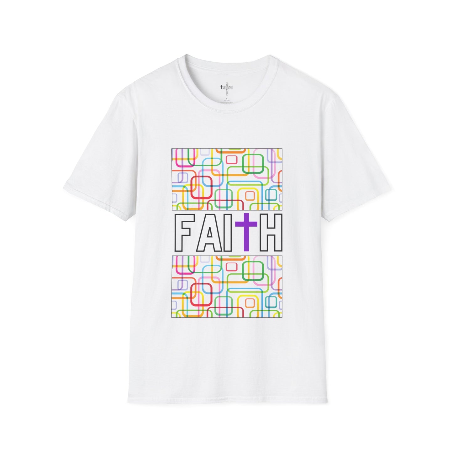 Faith- Unisex Softstyle T-Shirt (colorful)