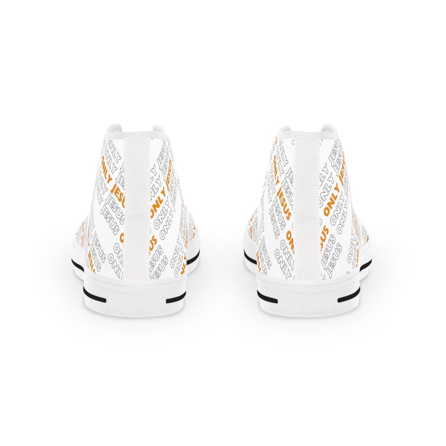 Only Jesus- Men's High Top Sneakers