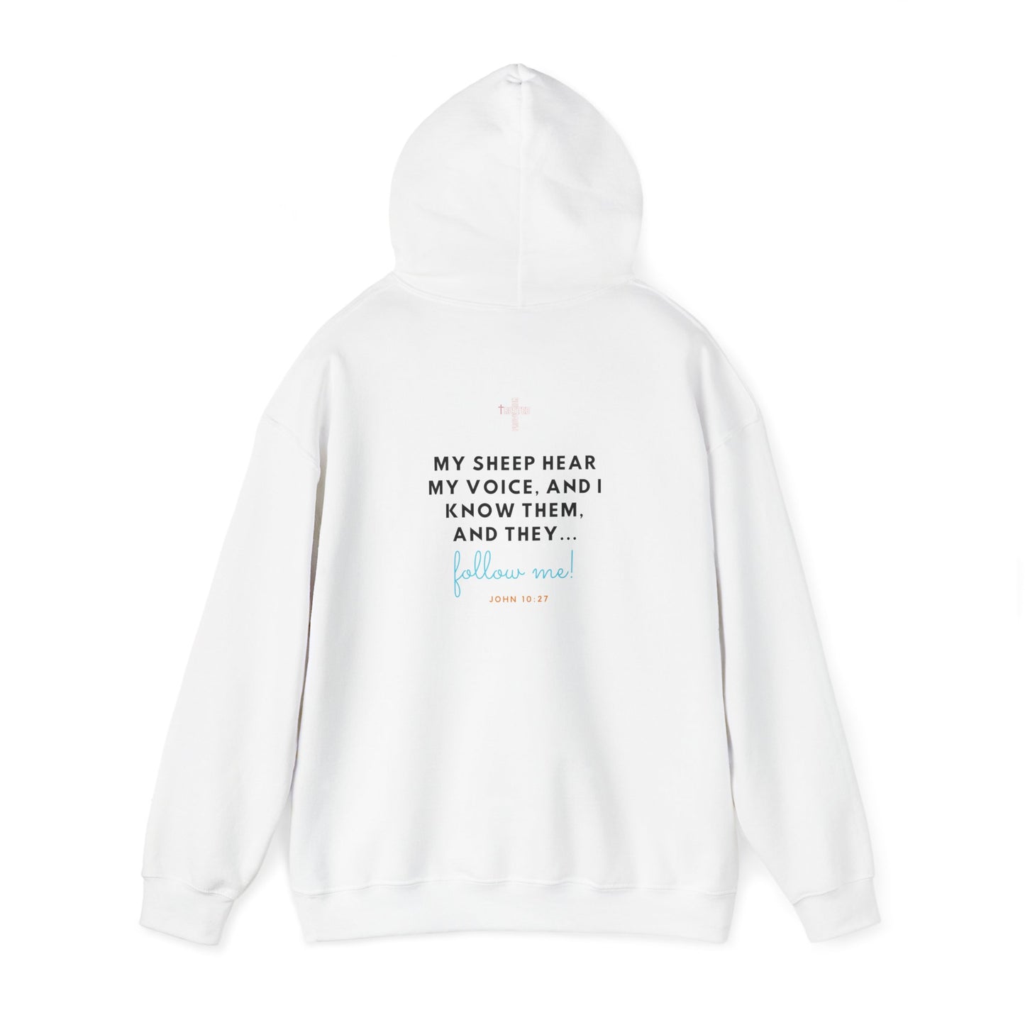 Follow Jesus- Unisex Hoodie (pink)