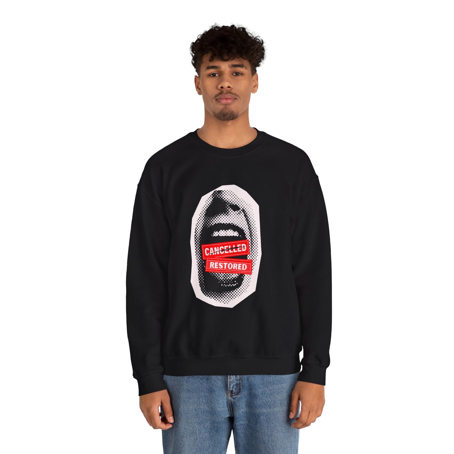 Screaming: Cancelled/Restored- Unisex Crewneck Sweatshirt