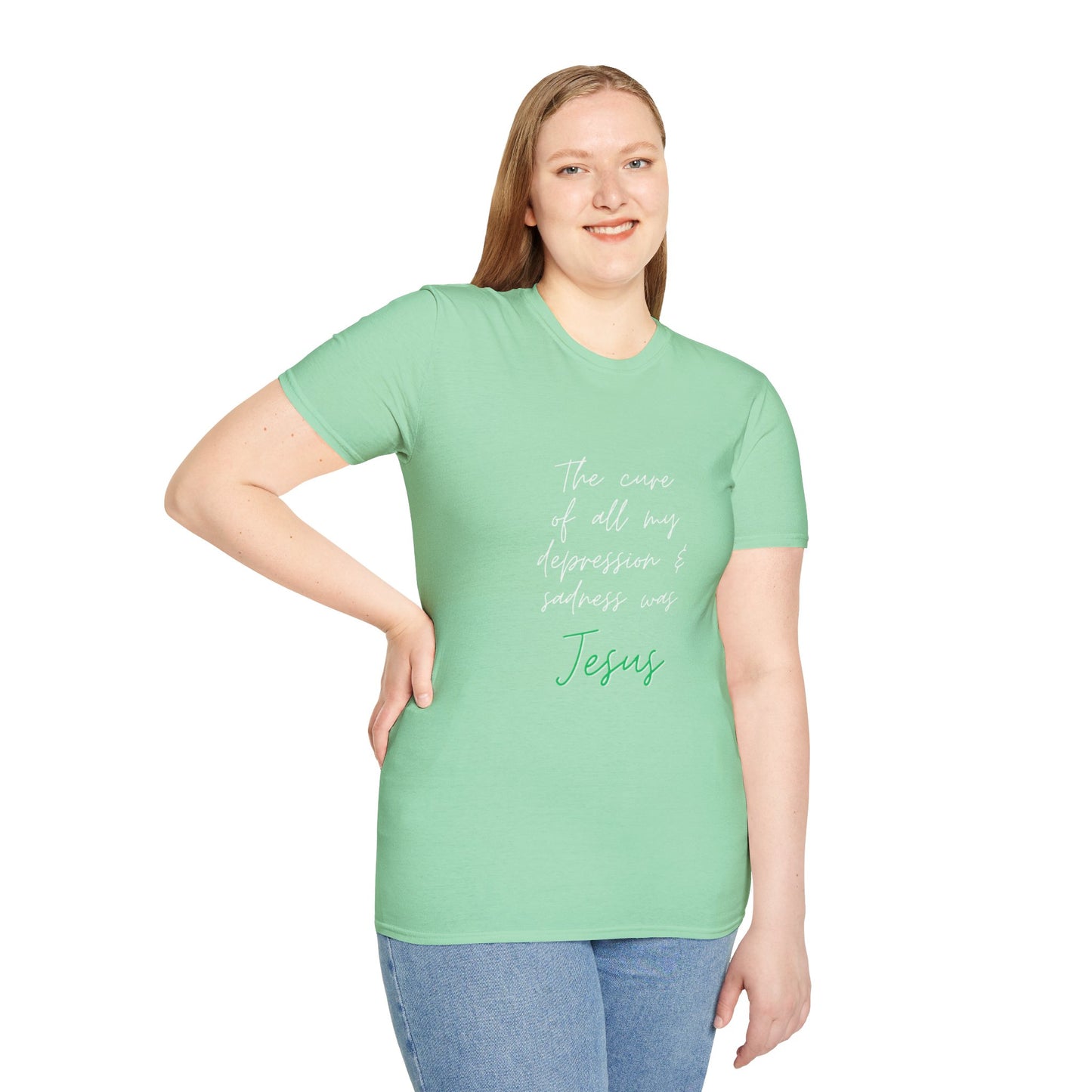 Jesus is My Cure- Unisex Softstyle T-Shirt