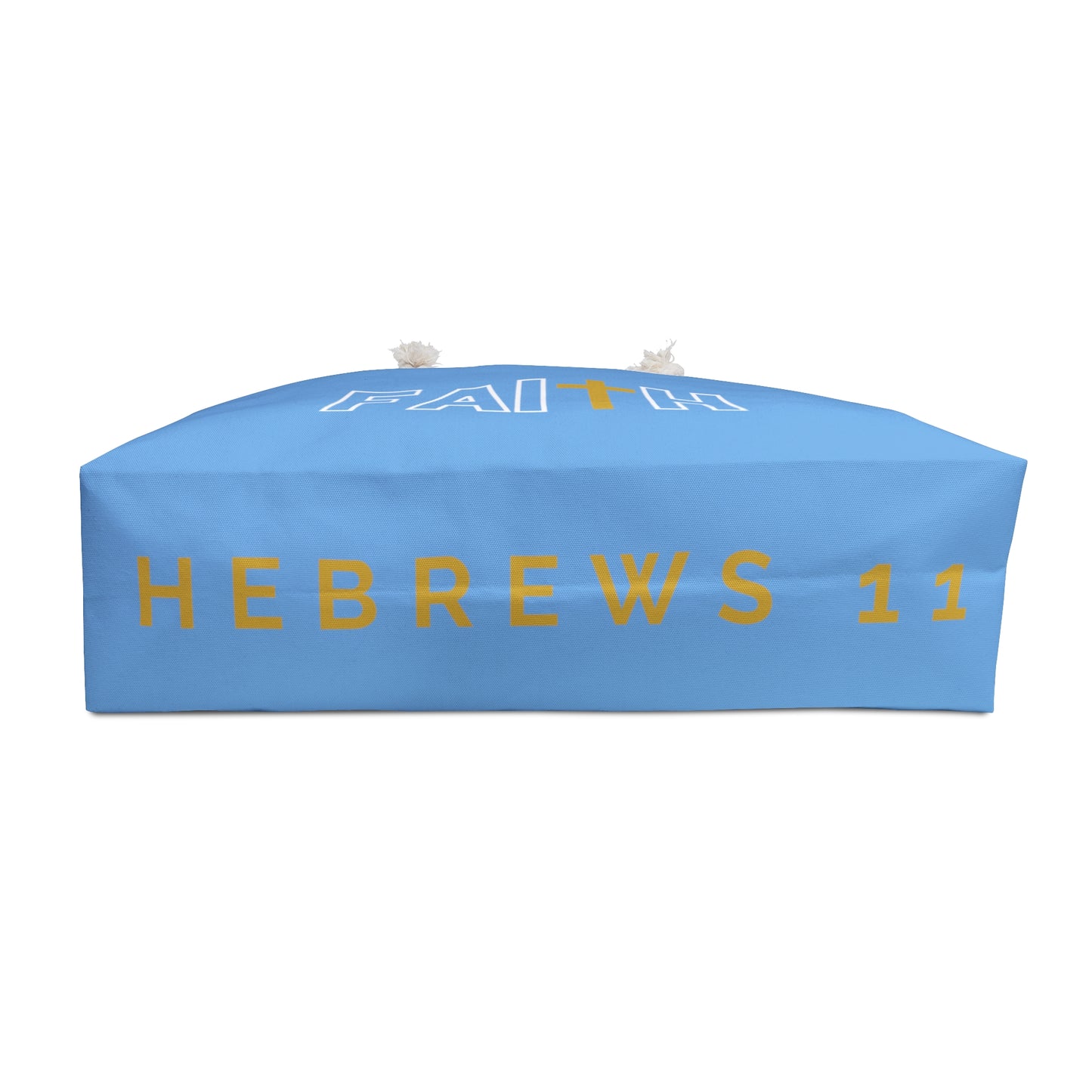 FAITH/Hebrews 11- Weekender Bag (light blue)