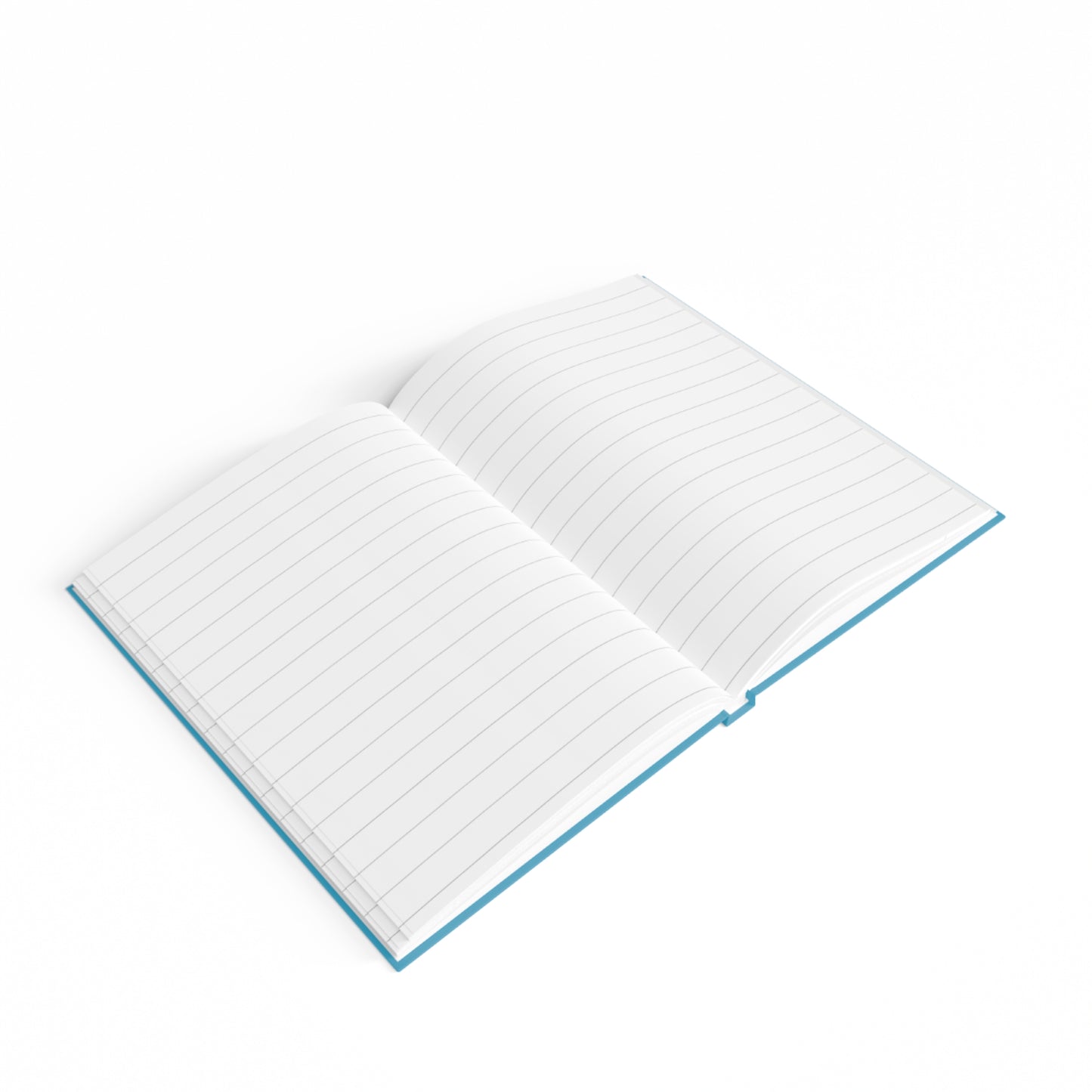 I'm living proof...Jesus Heals- Hardcover Journal (turquoise)