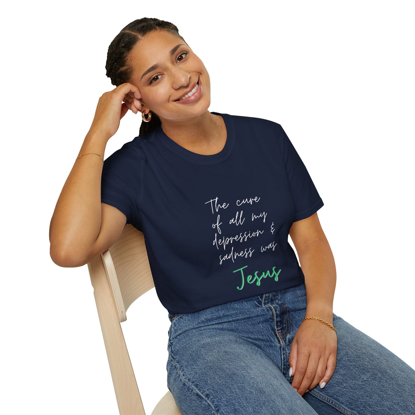 Jesus is My Cure- Unisex Softstyle T-Shirt