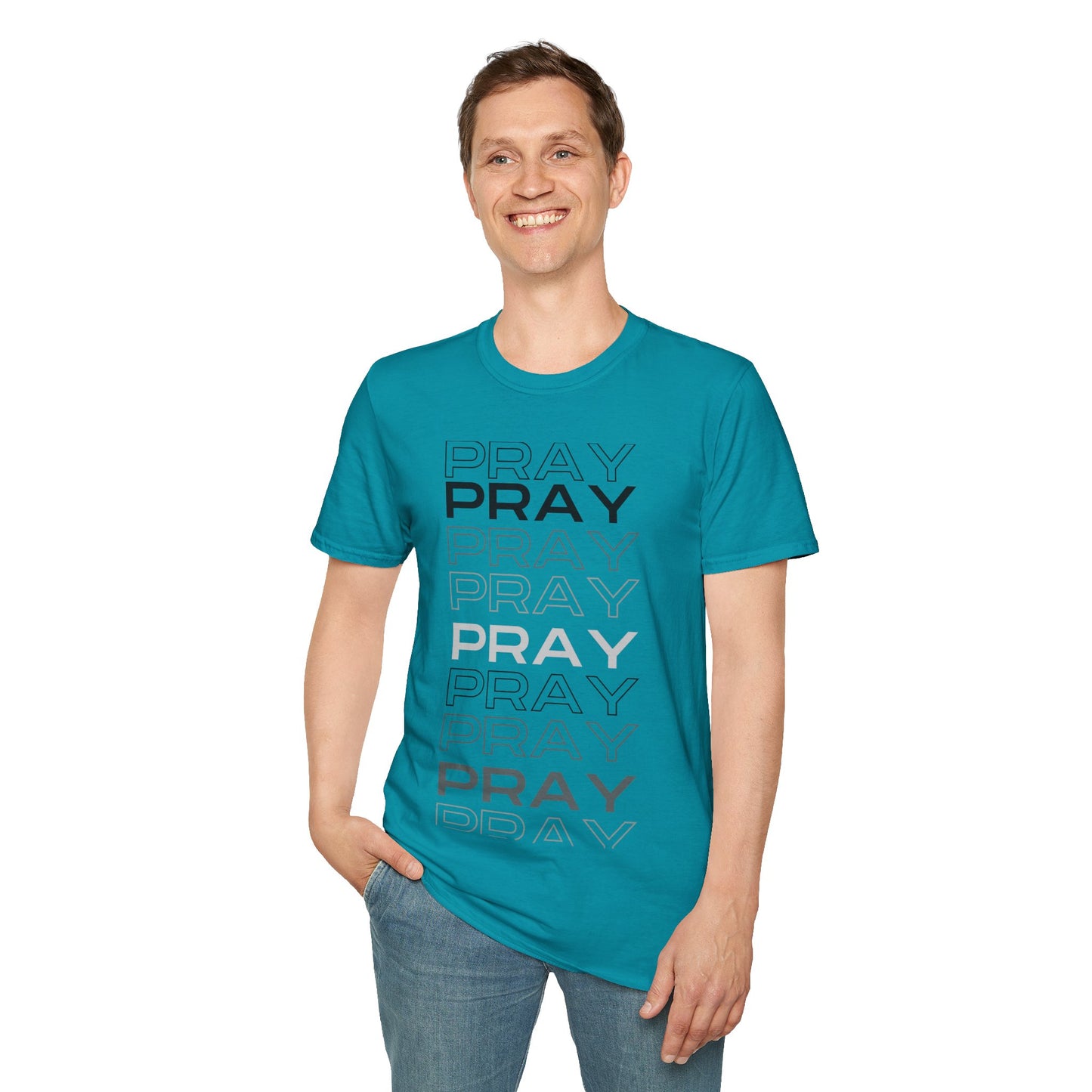 PRAY- Unisex Softstyle T-Shirt