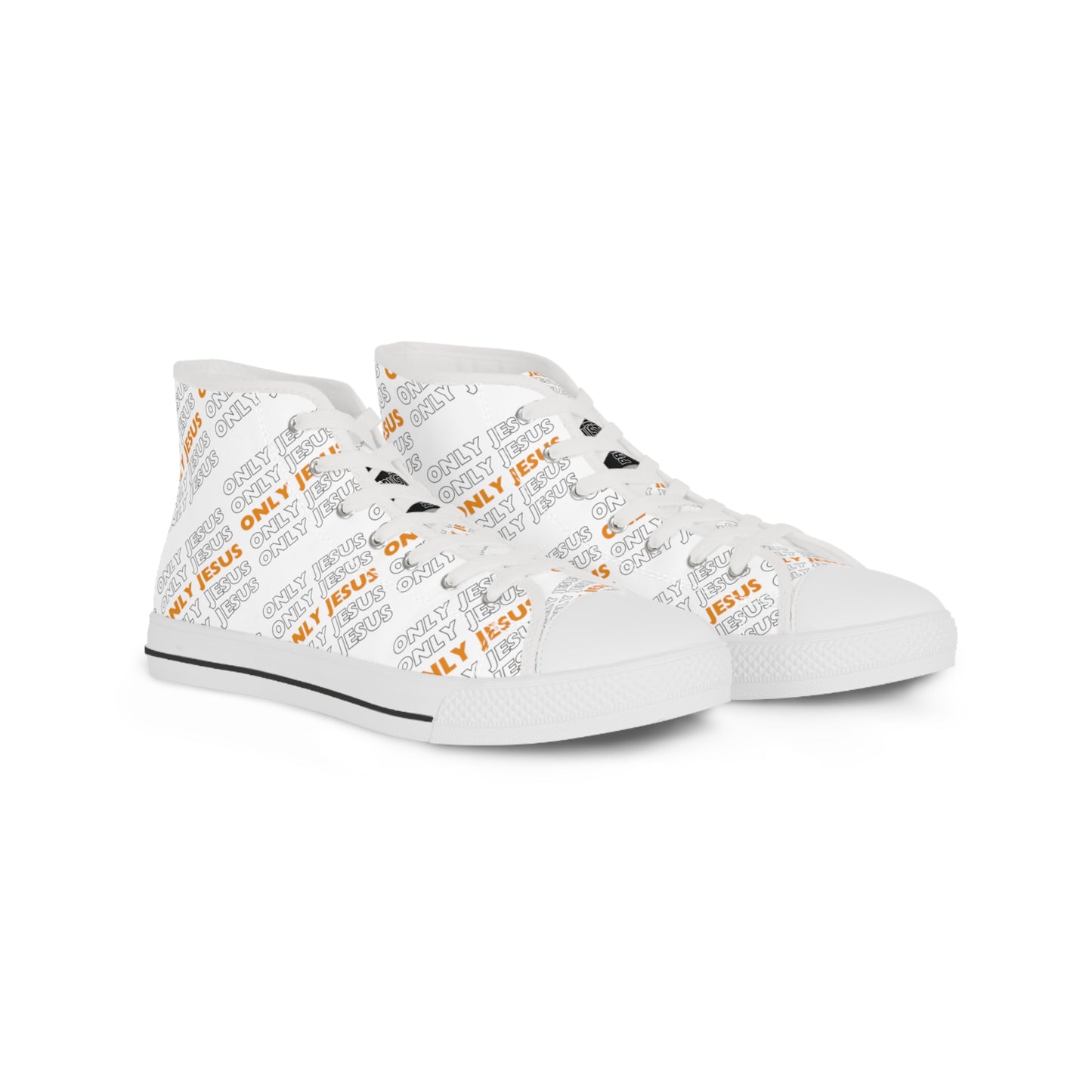 Only Jesus- Men's High Top Sneakers