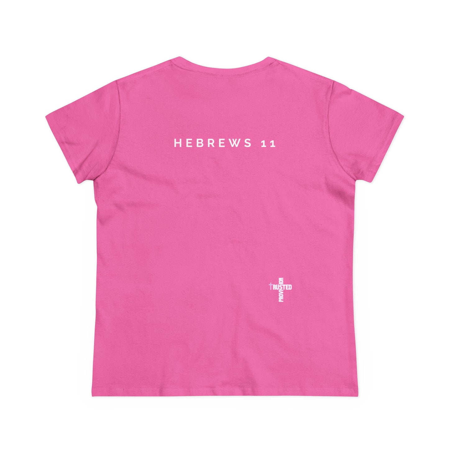 FAITH/HEBREWS 11- Women's Softstyle T-Shirt (lilac)