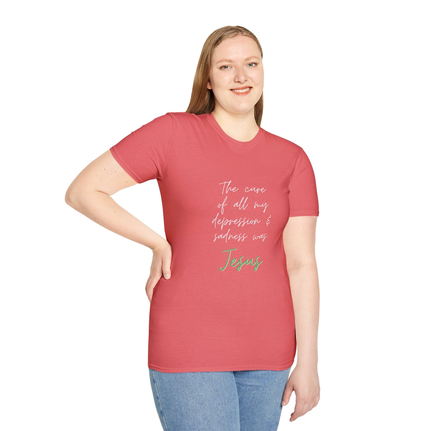 Jesus is My Cure- Unisex Softstyle T-Shirt