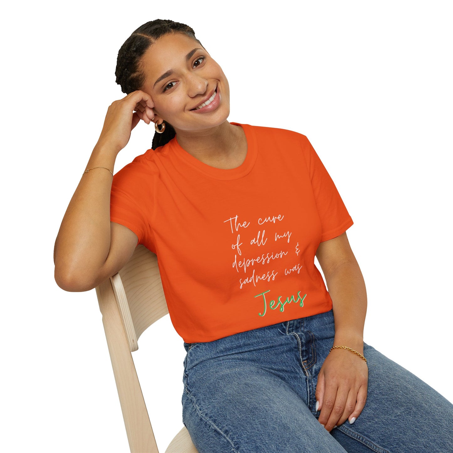 Jesus is My Cure- Unisex Softstyle T-Shirt