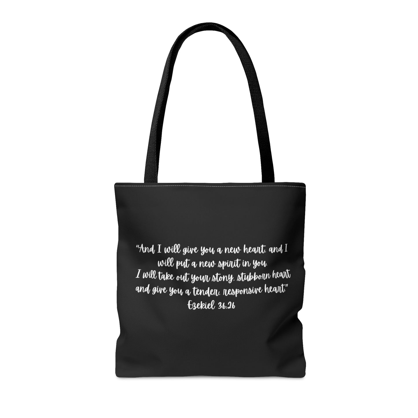 New Heart- Tote Bag (black)