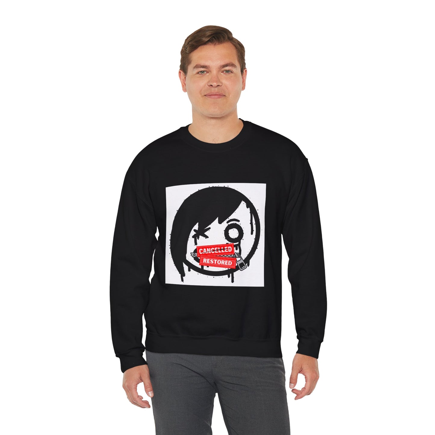 Emo Kid: Cancelled/Restored- Unisex Crewneck Sweatshirt