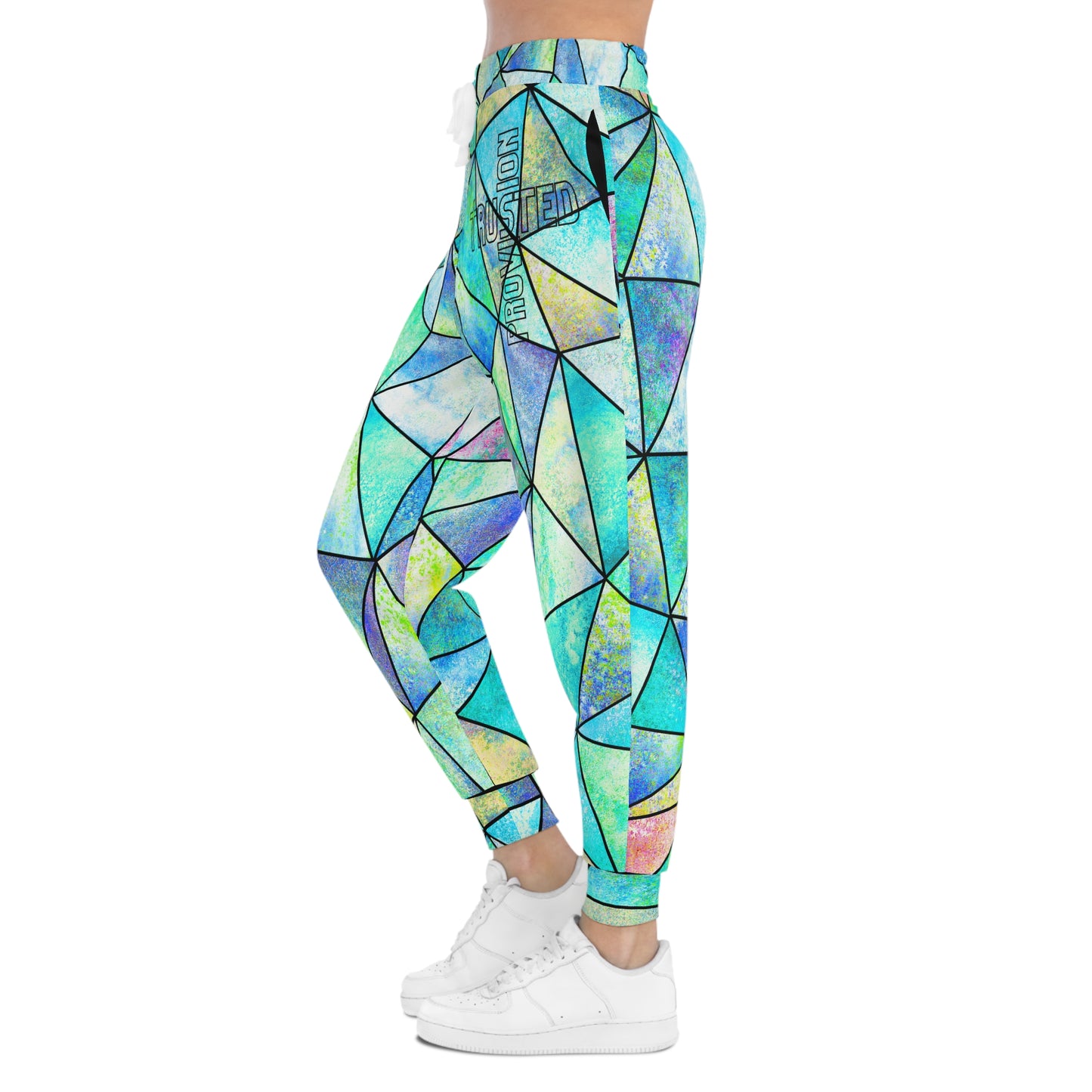 Trusted Provision- Unisex Athletic Joggers (mosaic)