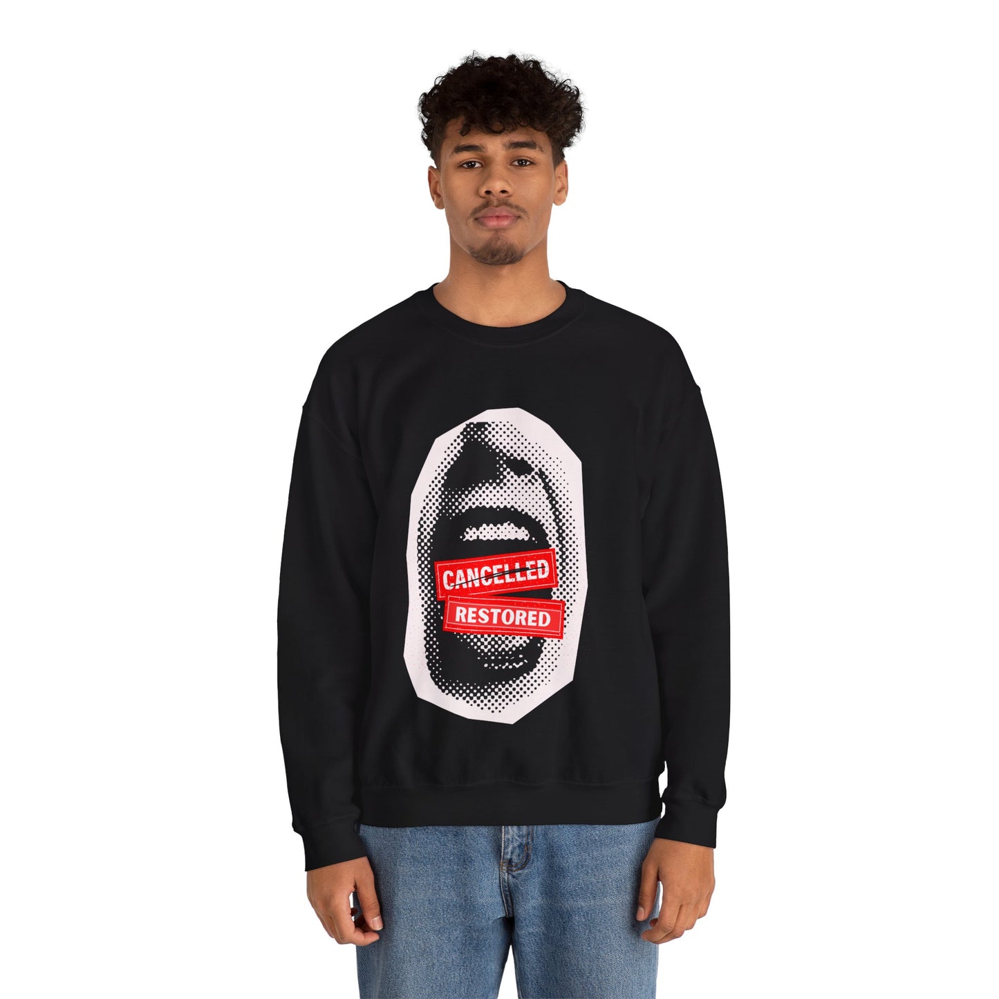 Screaming: Cancelled/Restored- Unisex Crewneck Sweatshirt