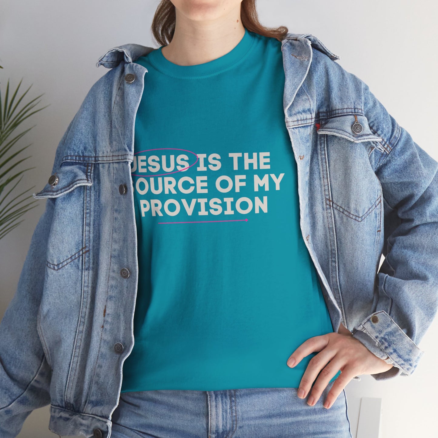 Jesus is the Source of My Provision- Unisex T-shirt