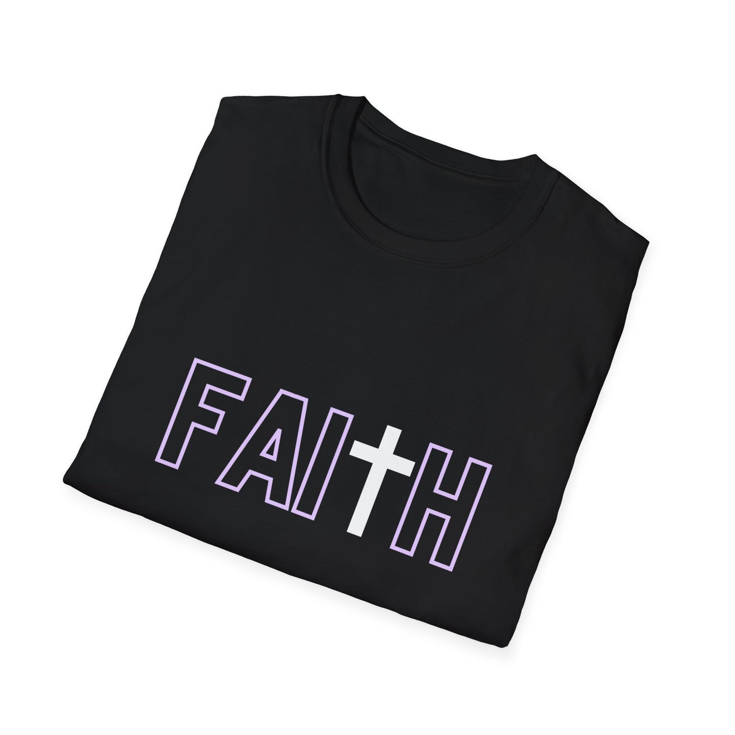 Faith- Unisex Softstyle T-Shirt (lilac)