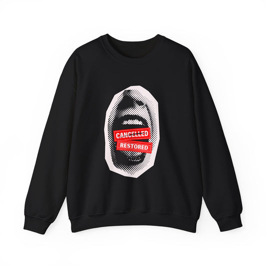 Screaming: Cancelled/Restored- Unisex Crewneck Sweatshirt