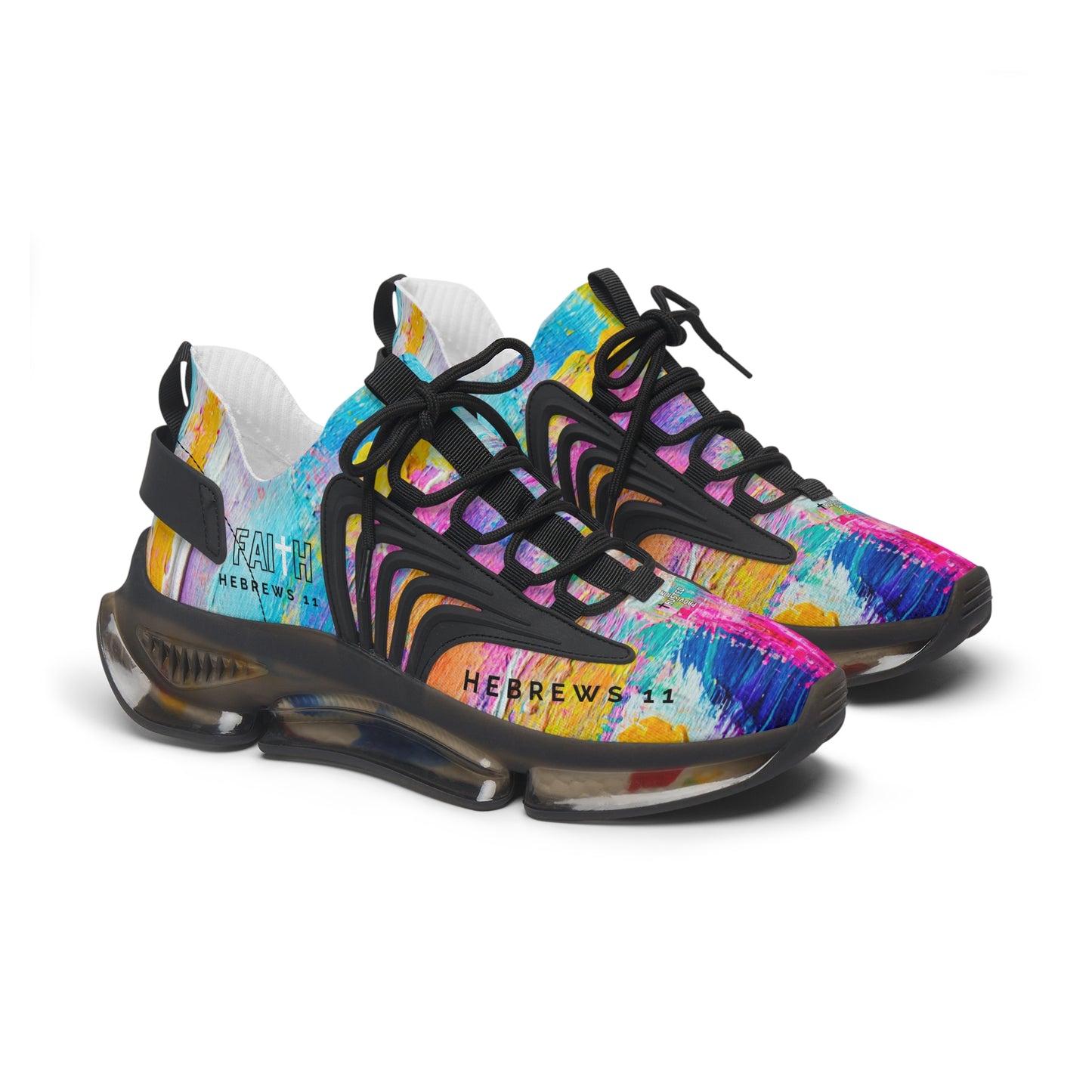 FAITH/Hebrews 11- Women's Sneakers (abstract)