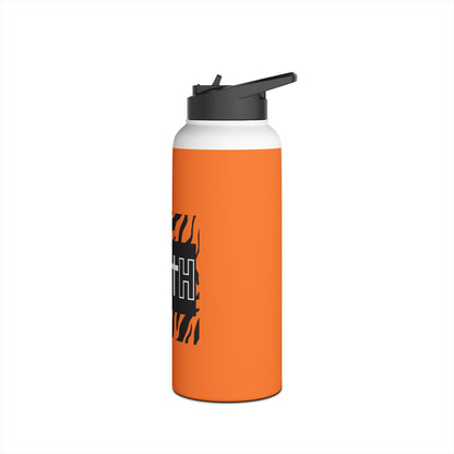 FAITH/Hebrews 11- Stainless Steel Bottle (orange/zebra)
