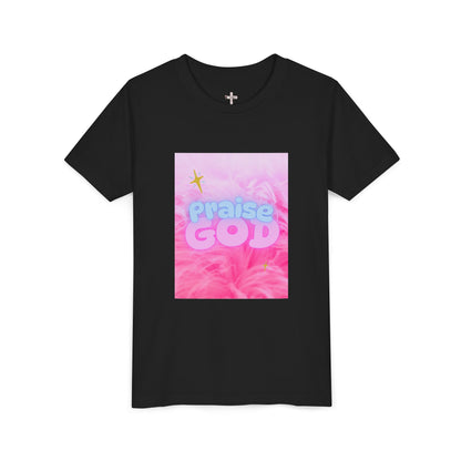 Praise God Girls' Christian T-Shirt – Cute & Faith-Inspired Apparel