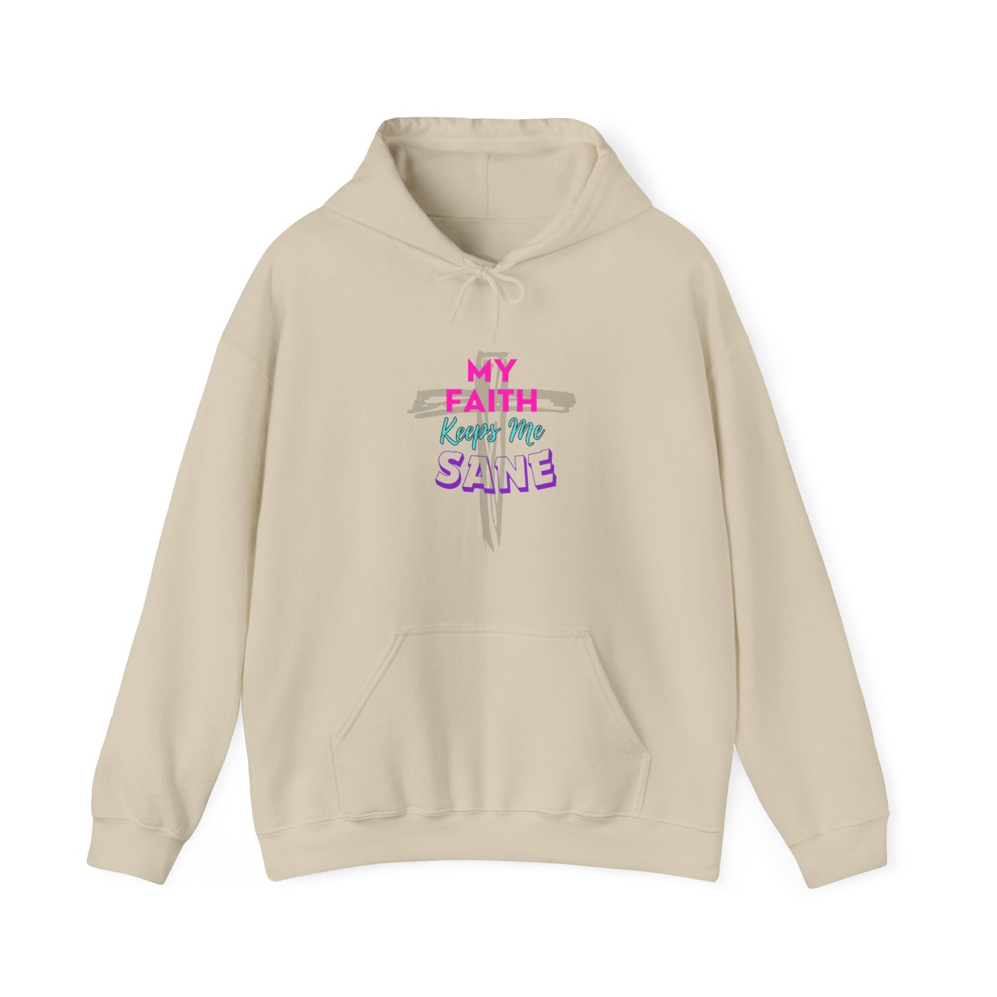 My Faith Keeps Me Sane- Women's Hoodie