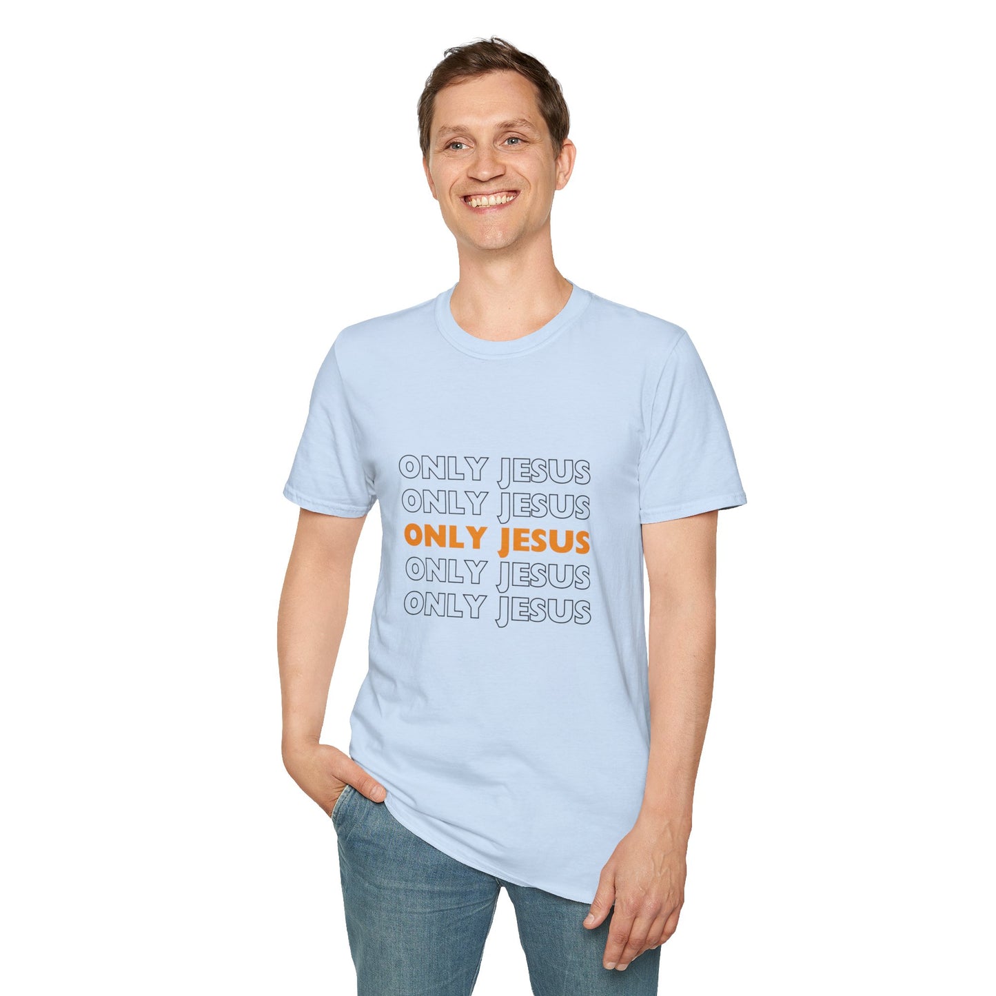 Only Jesus- Unisex Softstyle T-Shirt