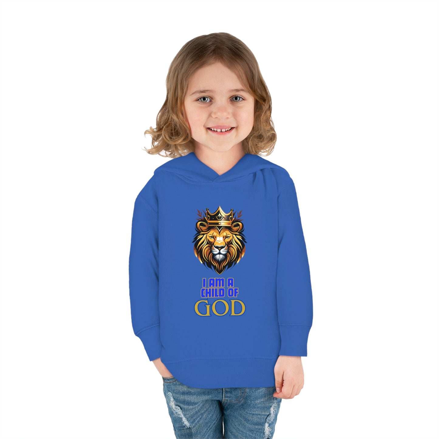 I am a child of God- Toddler Pullover Hoodie