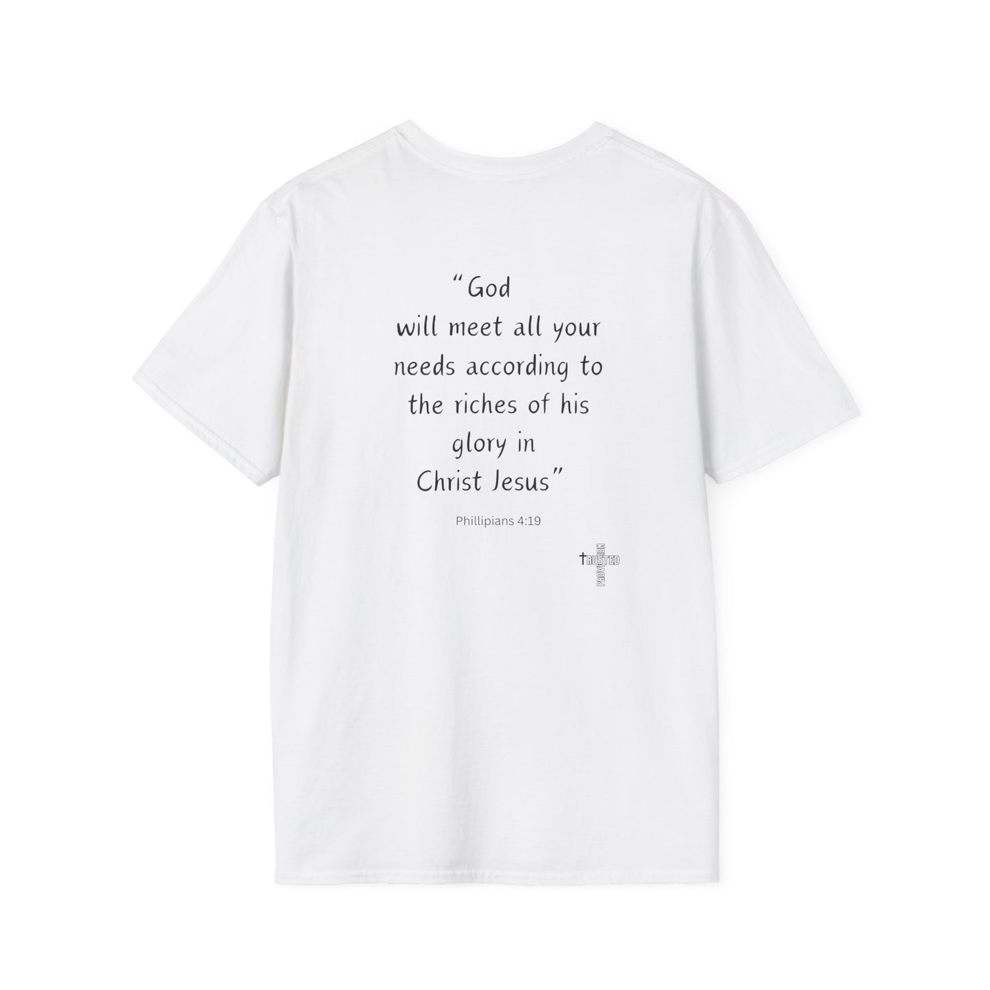 HE Will Provide- Unisex Softstyle T-Shirt