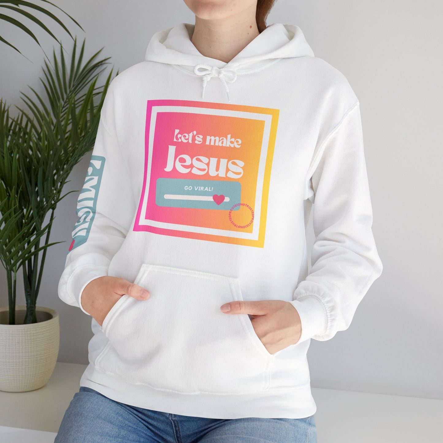 LMJGV:"Let's Make Jesus Go Viral"- Unisex Hoodie