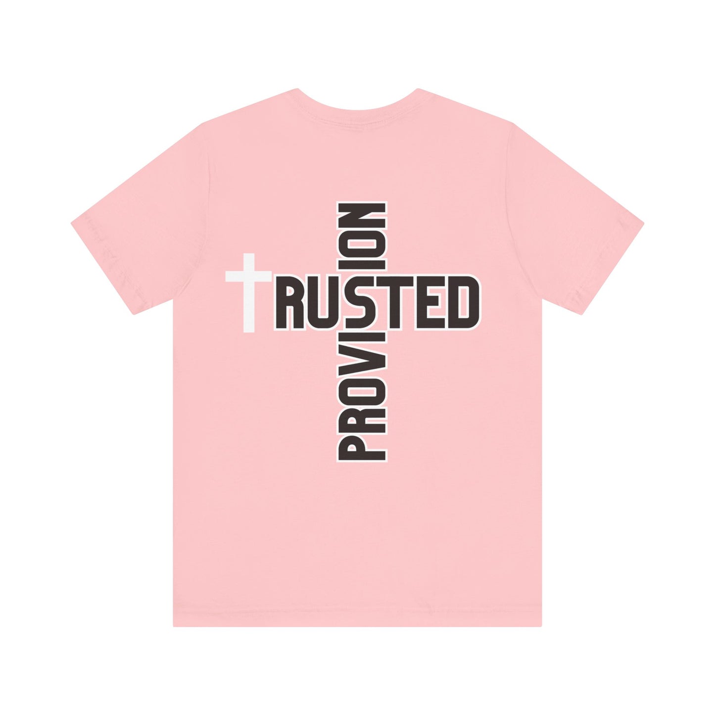 Trusted Provision- Unisex T-shirt (black/white logo)