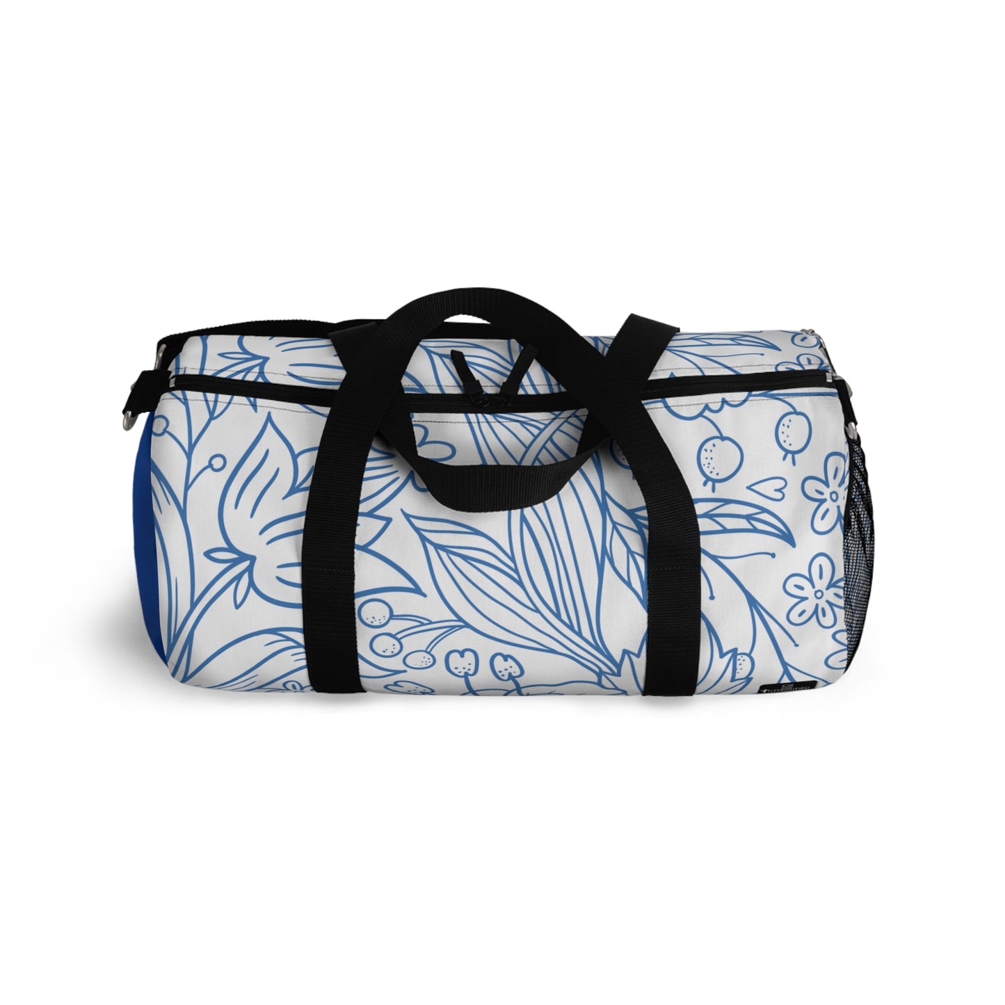 Work in Progress... - Duffel Bag (blue lillies)